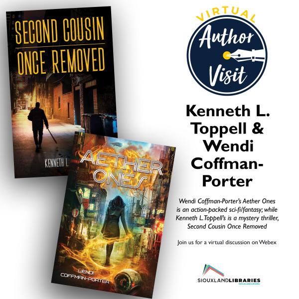 Image for event: Virtual Author Visit: Kenneth Toppell &amp; Wendi Coffman-Porter