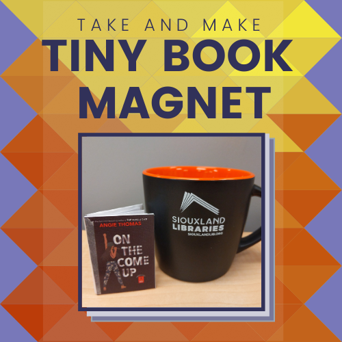Image for event: Take &amp; Make: Tiny Book Magnet (TEEN EVENT)