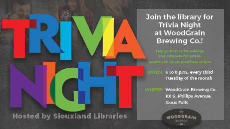 Image for event: Trivia Night at WoodGrain Brewing Co.