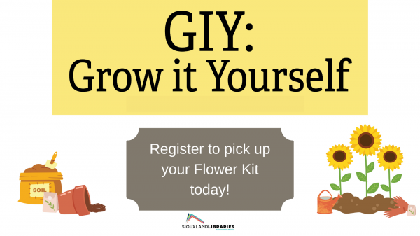 Image for event: GIY: Grow it Yourself Flower Kit