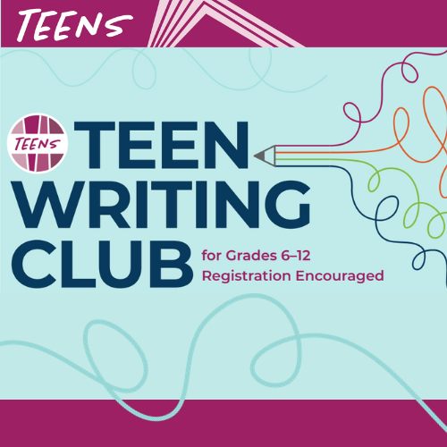 Image for event: Teen Writing Club